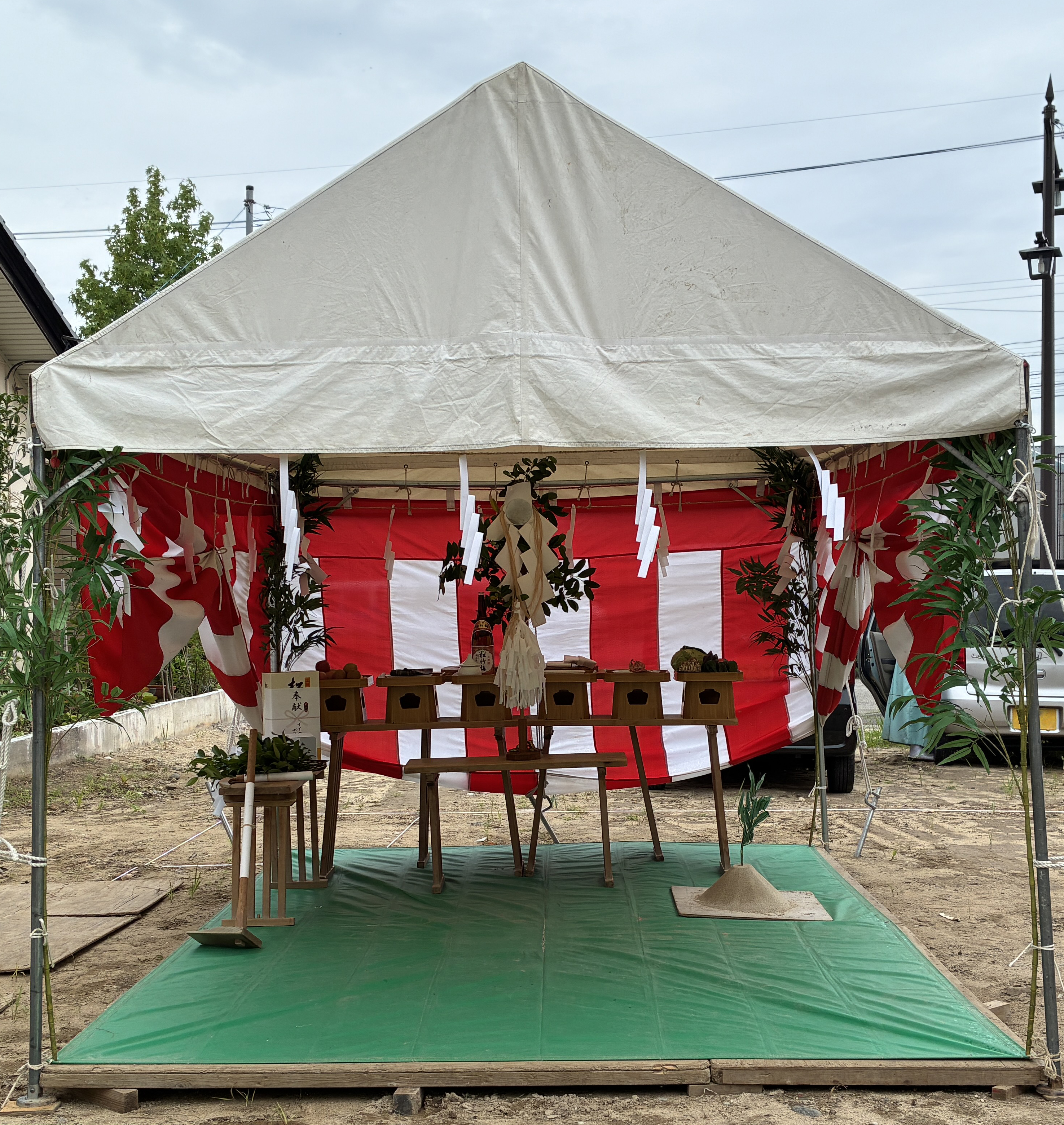 射水市S様邸地鎮祭